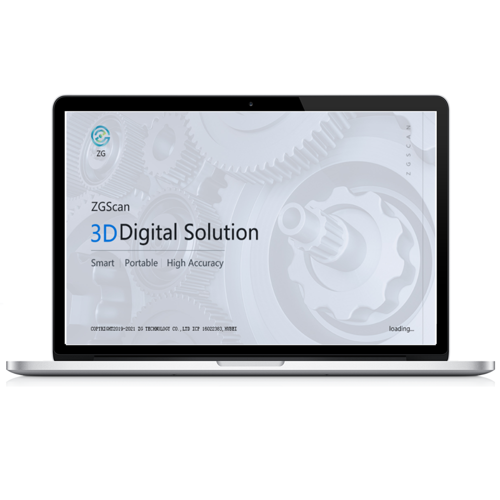 高解像度ポータブル3Dスキャン用のZGScan多用途3Dソフトウェア